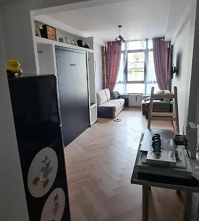 Apartment Black Retro Flat